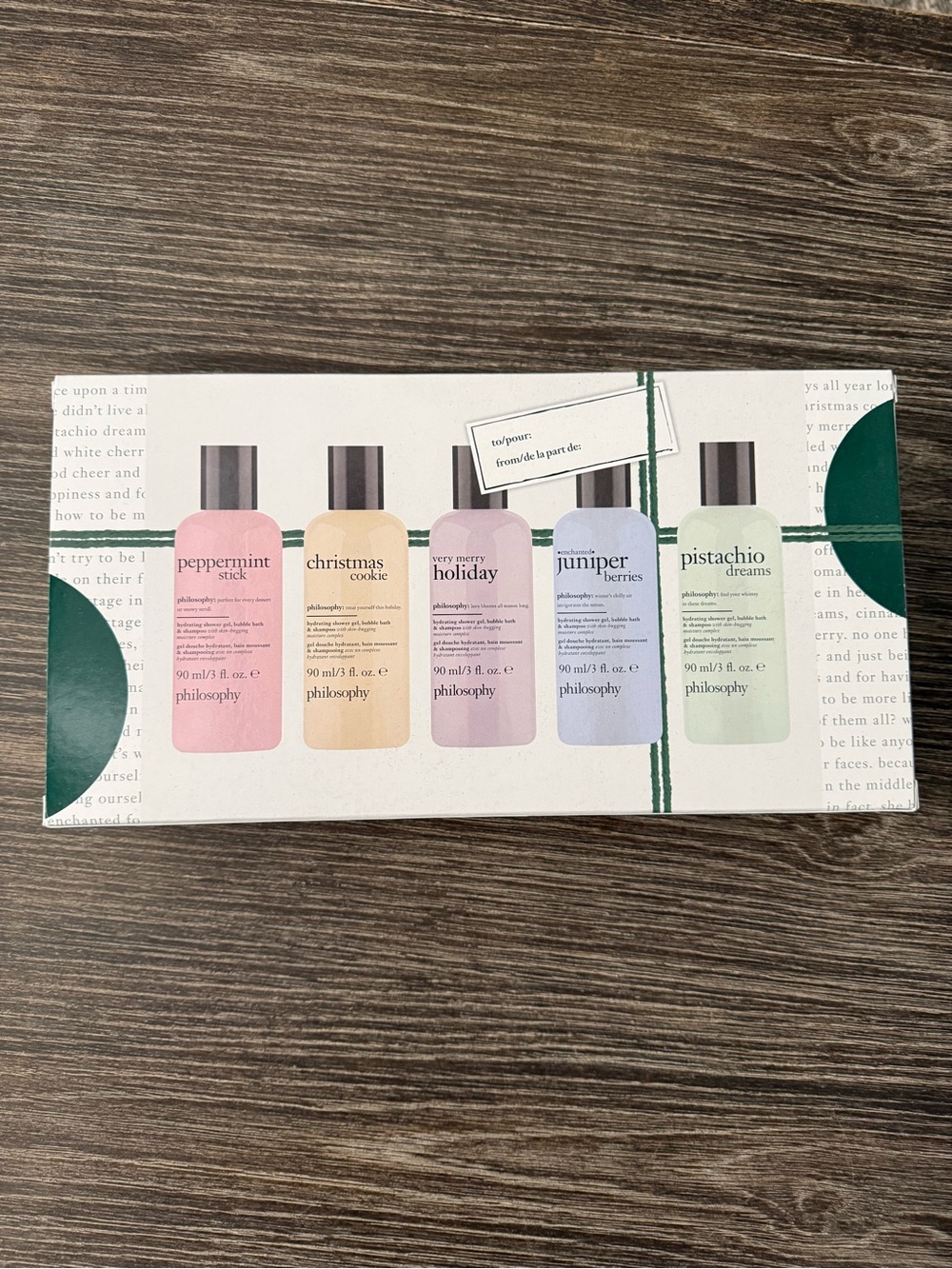 NWT Philosophy Shower Gel Set -5 Piece Holiday Collection